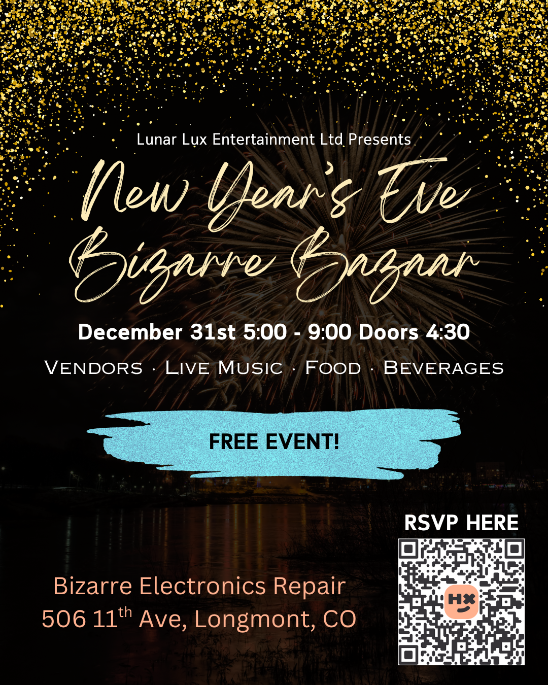 New Year's Eve Bizarre Bazaar