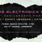 Bizarre Electronics Anniversary Party & Clothing Drive